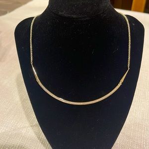 Gold bar Kendra Scott necklace